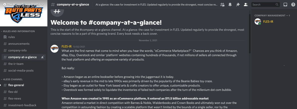 The4LessGroup's tweet image. Interested in finding out more about $FLES? Visit our "Company At A Glance" page on our IR Discord: discord.gg/ap4less