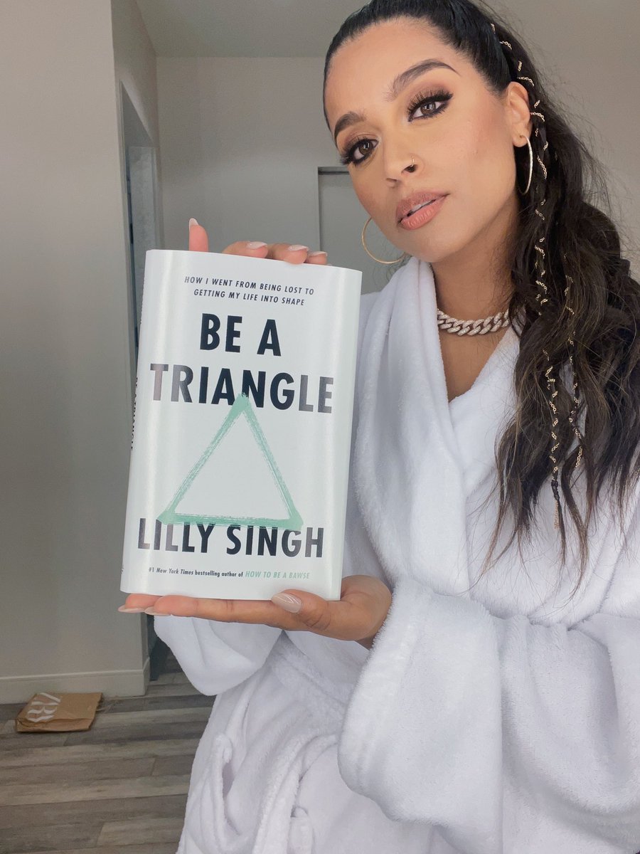 LillySinghFans's tweet photo. “Be A Triangle: How I Went From Being Lost to Getting My Life into Shape”

Available for pre-order now in US &amp; Canada 👇🏾

https://t.co/3o0Nmgekr0 https://t.co/Ic2wAjxazP