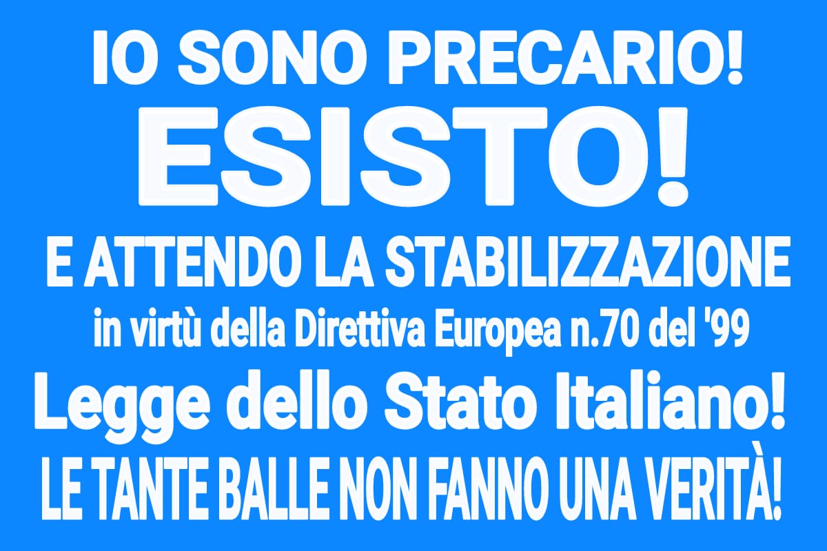 LuciaMo10663599's tweet photo. @mariopittoni @orizzontescuola @AssociazioneDDL
 Abilitazione e successiva stabilizzazione come richiesto dalla direttiva europea 70 del 1999 https://t.co/m0VCszjQww