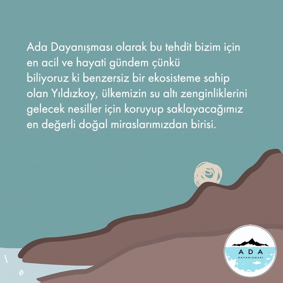 adadayanisma's tweet photo. Bu tehdit bizim için en acil ve hayati gündem çünkü...

#YıldızkoyaDokunma https://t.co/syaXYkf4yo
