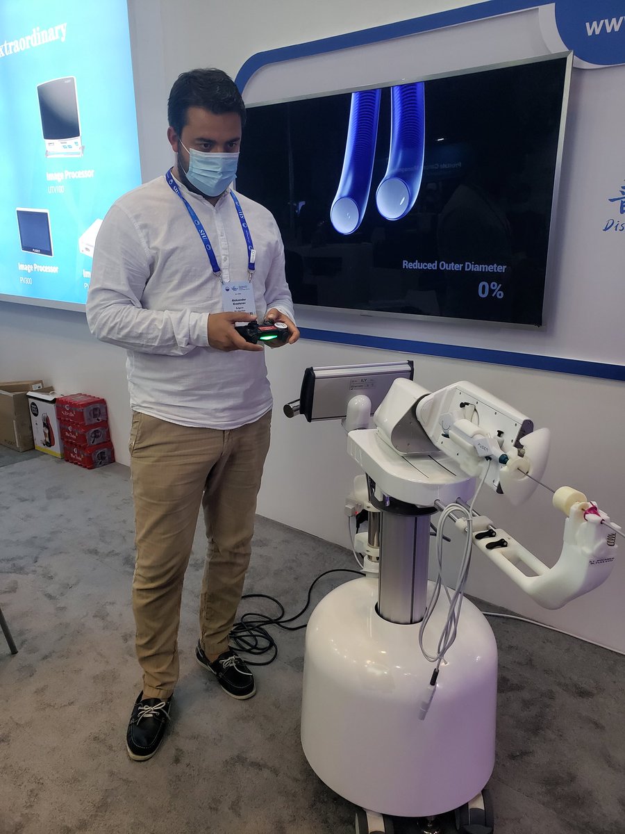 Housbow's tweet photo. I want to thank you all Doctors who visited us this forst day at @SIU_urology in Dubai.

thank you for @PusenMedical @ElviePeng for the invitation at their booth.

#madeinfrance #urology
#kidneystone https://t.co/IxywQtmO9S
