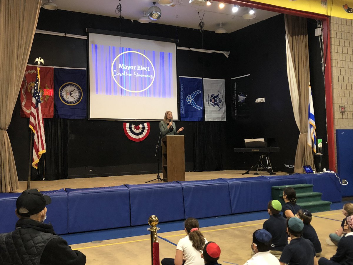 This morning, I joined students, faculty, and administrators at @BCDS_Stamford for their Veterans Day assembly. It was great to honor veterans and their families and celebrate the importance of service and civic engagement in our community.