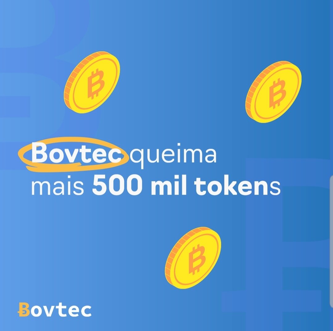 bovtecbr's tweet photo. No dia 28 de outubro, a Bovtec queimou mais 500 mil tokens 🔥 totalizando 1 milhão de tokens bovtec queimados.

Com mais uma queima de tokens passamos a ter menos Bovtecs para venda e em circulação, deixando as Bovtecs mais escassas ainda.

#bovtec #tokenização #tokens #token https://t.co/uYz2NNrdiO