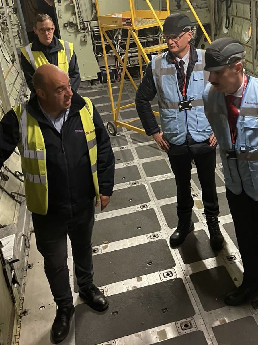 MZimmermannAT's tweet photo. #austriainuk - today in Cambridge: Austrian Air Force #Bundesheer C-130 transport plane undergoing maintenance &amp; upgrade at #marshallAerospace - in preparation for future peacekeeping and disaster relief missions! https://t.co/TXG1xq5ivy