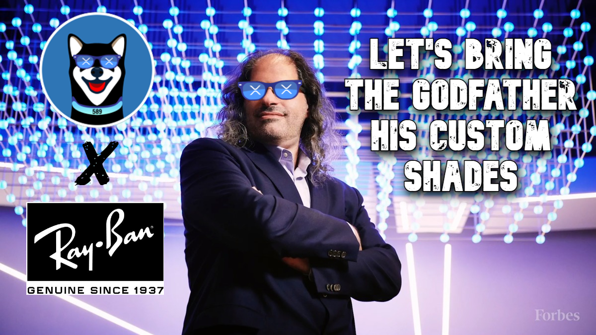 XRdoge has a special pair of custom #Raybans for <a href="/JoelKatz/">David 'JoelKatz' Schwartz</a>! Let's help get them in his hands! The amazing #utility of #XRdoge would not be possible if it wasn't for the work of the Ledger Legend. 
CAN ANYONE HELP MAKE THIS HAPPEN?
Like &amp; Retweet for a chance to #win 50000 XRdoge!