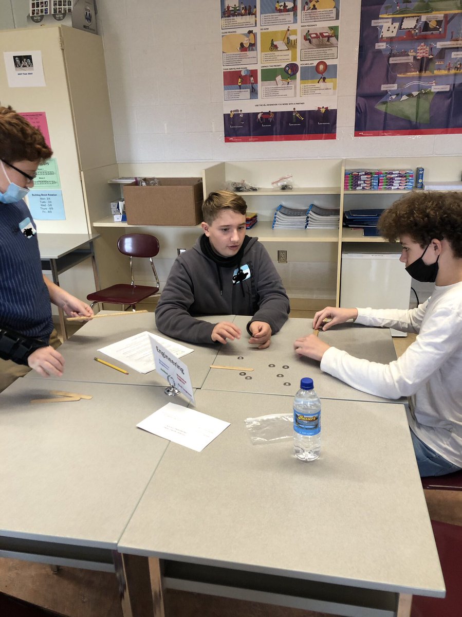 LearningKon's tweet photo. STEM Stations for JA YES day. #wyproud https://t.co/R5iESD31rP