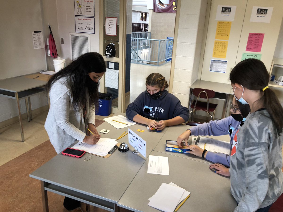 LearningKon's tweet photo. STEM stations for JA YES day. #wyproud https://t.co/d8m8dN5kwN