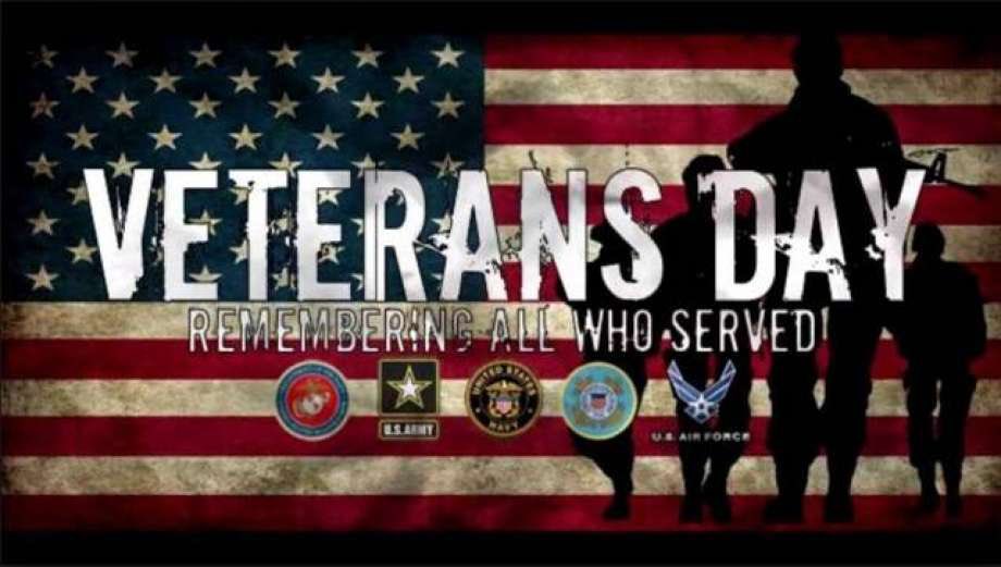SreaRams's tweet photo. We would like to wish all of our past and current military personnel a Happy Veterans Day. Thank you for your selfless service. #marines #army #navy #airforce #coastguard https://t.co/FBZAlqtZkF