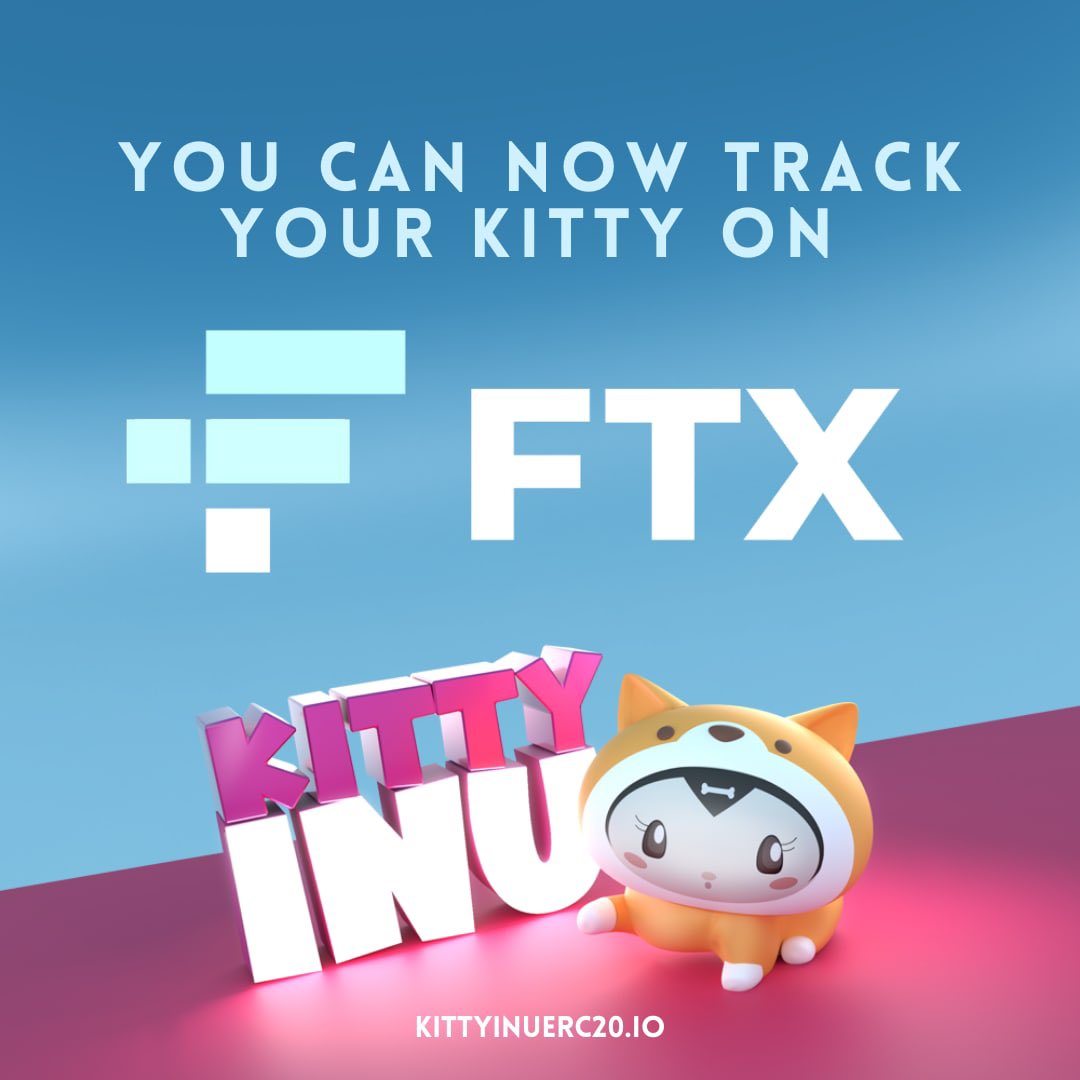 Kitty Inu on Twitter "Kitties! You can now track Kitty Inu and add it