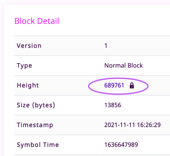 Jaguar0625's tweet photo. Fork block finalized! 🥳 https://t.co/5GFDaK1Vc5