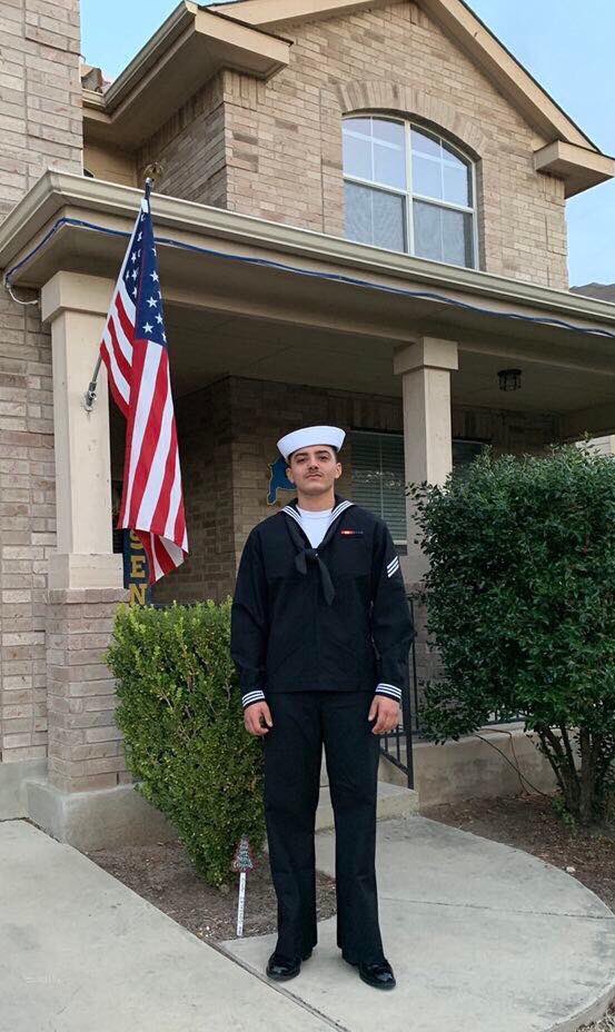 SCUCISD's tweet image. Andres Manríquez, Samuel Clemens High School Class of 2018, graduated from Navy Bootcamp in November 2020. He went on to Fort Sam for A School and graduated as a Medical Corpsman in April of 2021.
