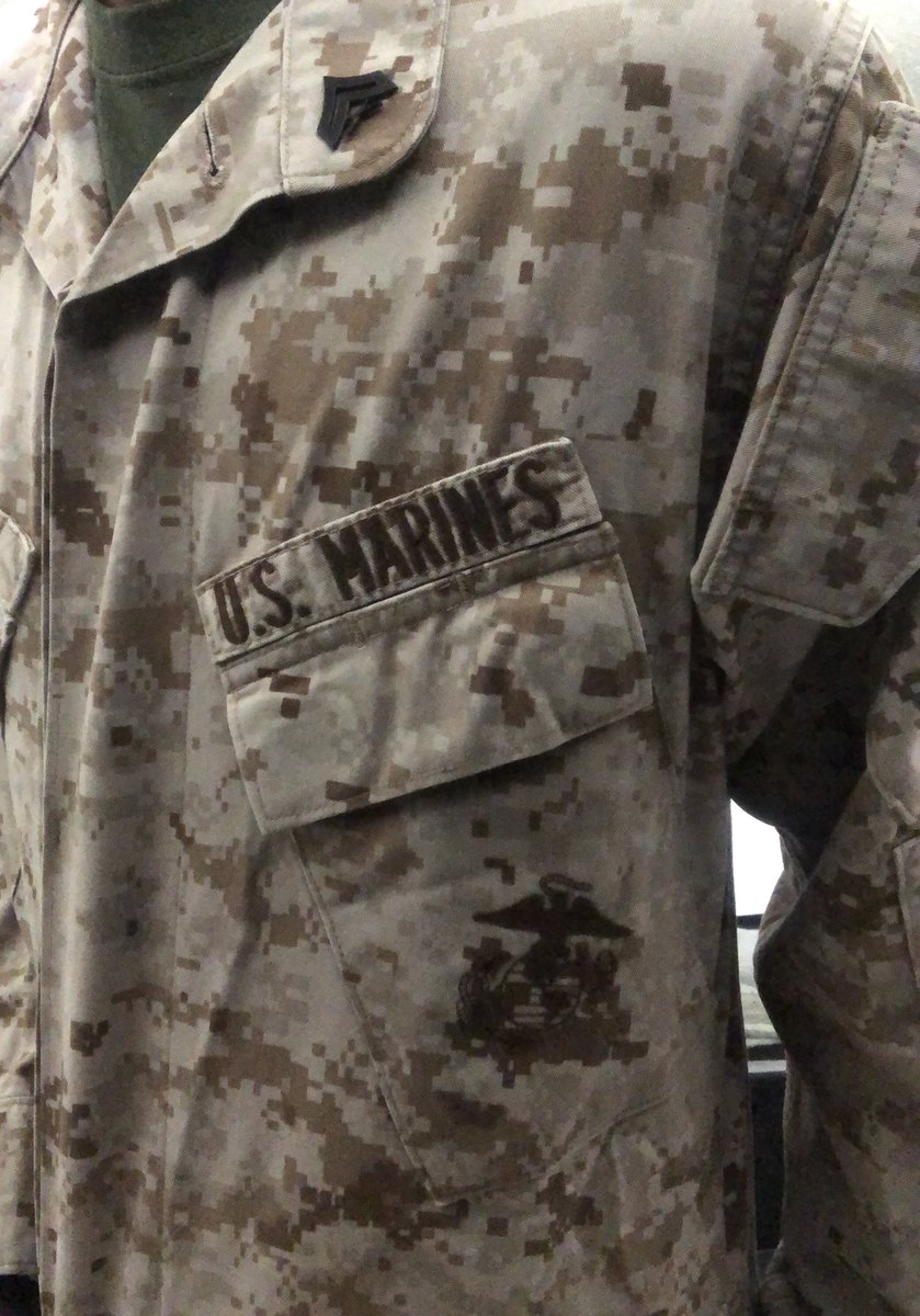 …I’m sure there’s a reason why I still have this uniform.
The reason it’s wrinkled though was because it was in a box.
#HappyVeteransDay to all who’ve served. #USMC #UnitedStatesMarinesCorps #Corporal