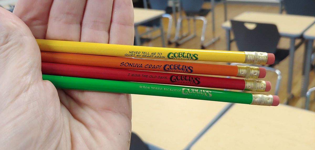 AllThatJaz22's tweet photo. Got my @EllipsisGoblins pencils in the classroom!
#goblinscomic https://t.co/calhCUj9fd
