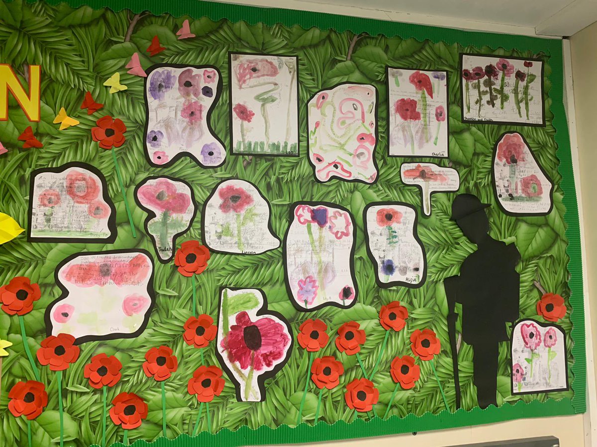 Jo_Munt's tweet photo. Grange Infant School in Gosport are feeling proud of KS1 @EmmaPoate, who have spent this week focusing on two fantastic books, ‘Where the Poppies now Grow’ and ‘Peace Lily’ by @HilsRobinson and @Martin_Impey Nurse, Anna Grant came in to visit, too. https://t.co/rfLebaVduM