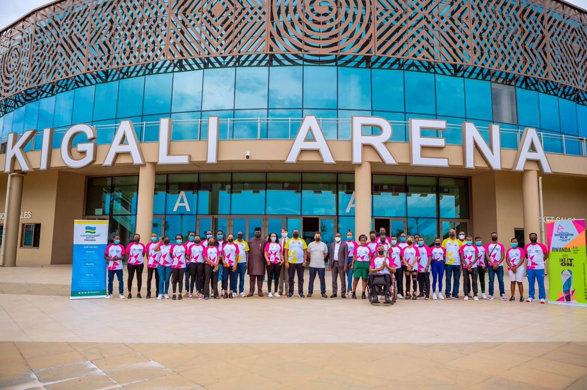 Ministry of Sports|Rwanda (@rwanda_sports) on Twitter photo The <a href="/birminghamcg22/">Birmingham 2022</a> Queen’s Baton has this afternoon toured the <a href="/CityofKigali/">City of Kigali</a> and visited the @kigaliarenarw #QBR2022 #QBR2022InRwanda #B2022 The <a href="/birminghamcg22/">Birmingham 2022</a> Queen’s Baton has this afternoon toured the <a href="/CityofKigali/">City of Kigali</a> and visited the @kigaliarenarw #QBR2022 #QBR2022InRwanda #B2022