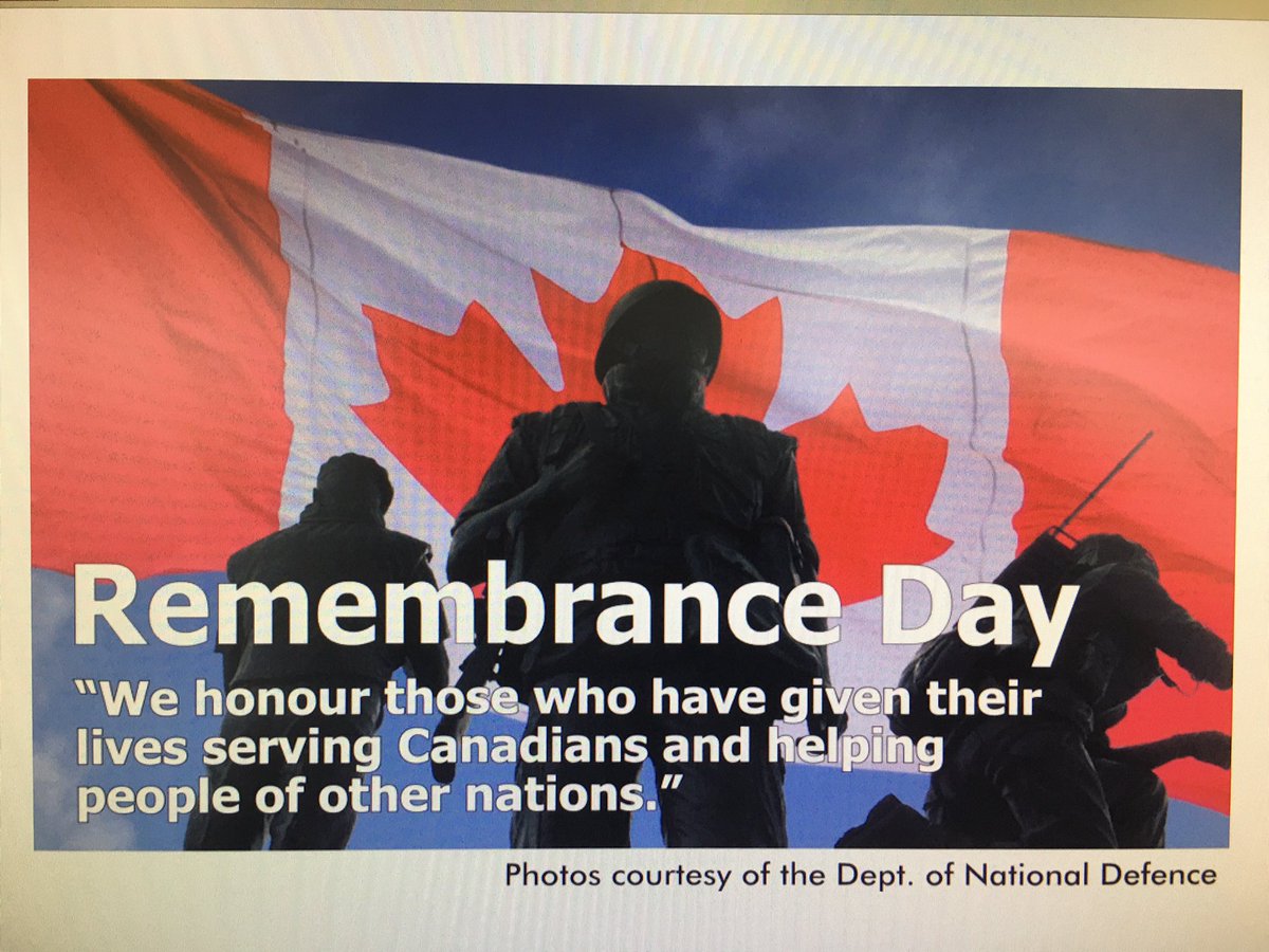 stthces's tweet photo. Thank you @CanadianForces Captain McIver for joining our Remembrance Day ceremony, sharing profound words about equity, bravery and sacrifice for a better tomorrow! @HWCDSB @MorrisHucal @judipartridge https://t.co/R6hudxox43