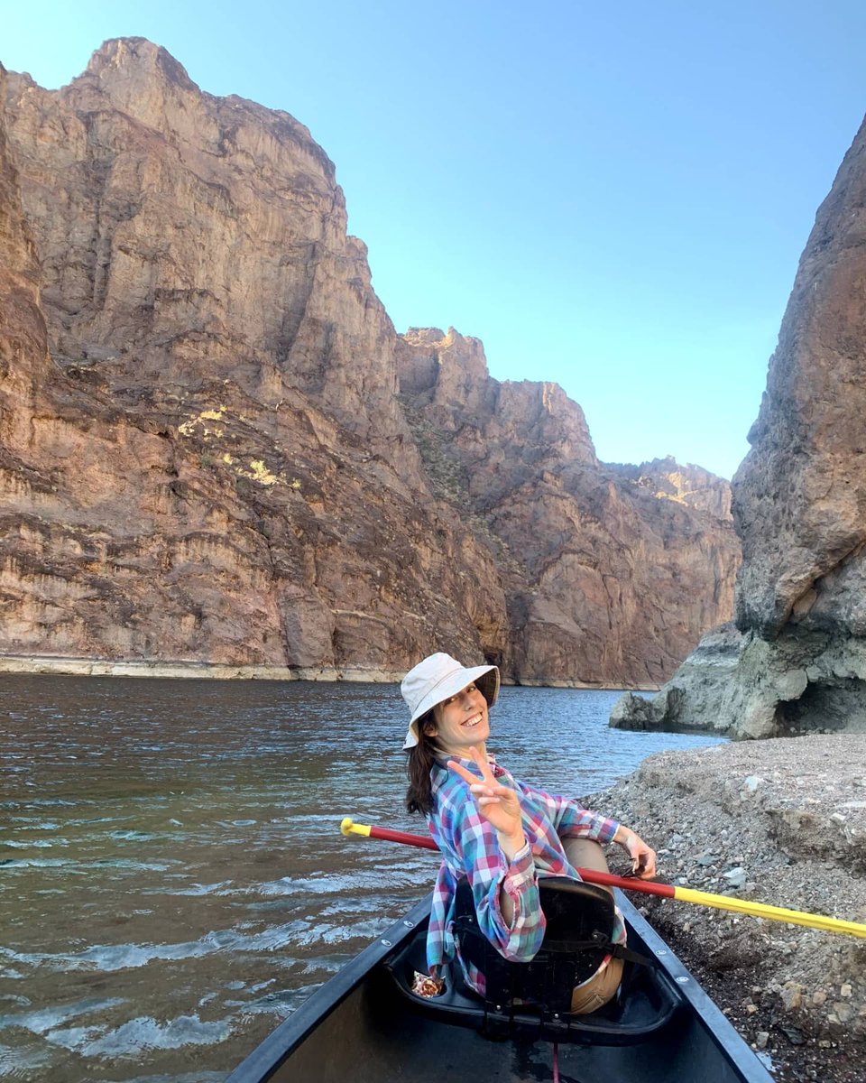 LauraDye_'s tweet photo. The Colorado River is one of the most widely studied river basins in the world and is the lifeline of the Southwest 🌵

I'm excited to share that I've accepted a position with the Colorado River Commission of Nevada, working as a Natural Resource Specialist! https://t.co/6YXdZtjNiT
