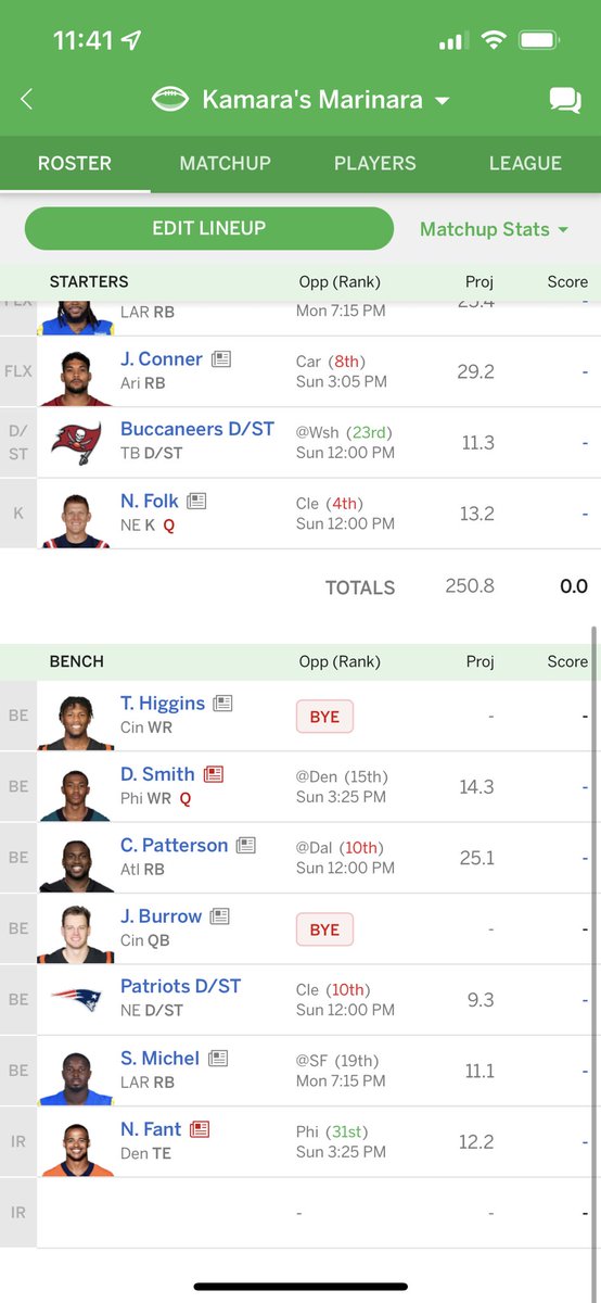 ForFrontMike's tweet photo. @BallBlastEm 10 teams, custom scoring. I’m sitting on 5 of the top 12 RBs and I’m not sure anyone stands a chance. By far one of the best teams I’ve ever drafted. https://t.co/Ivbq5vED6p