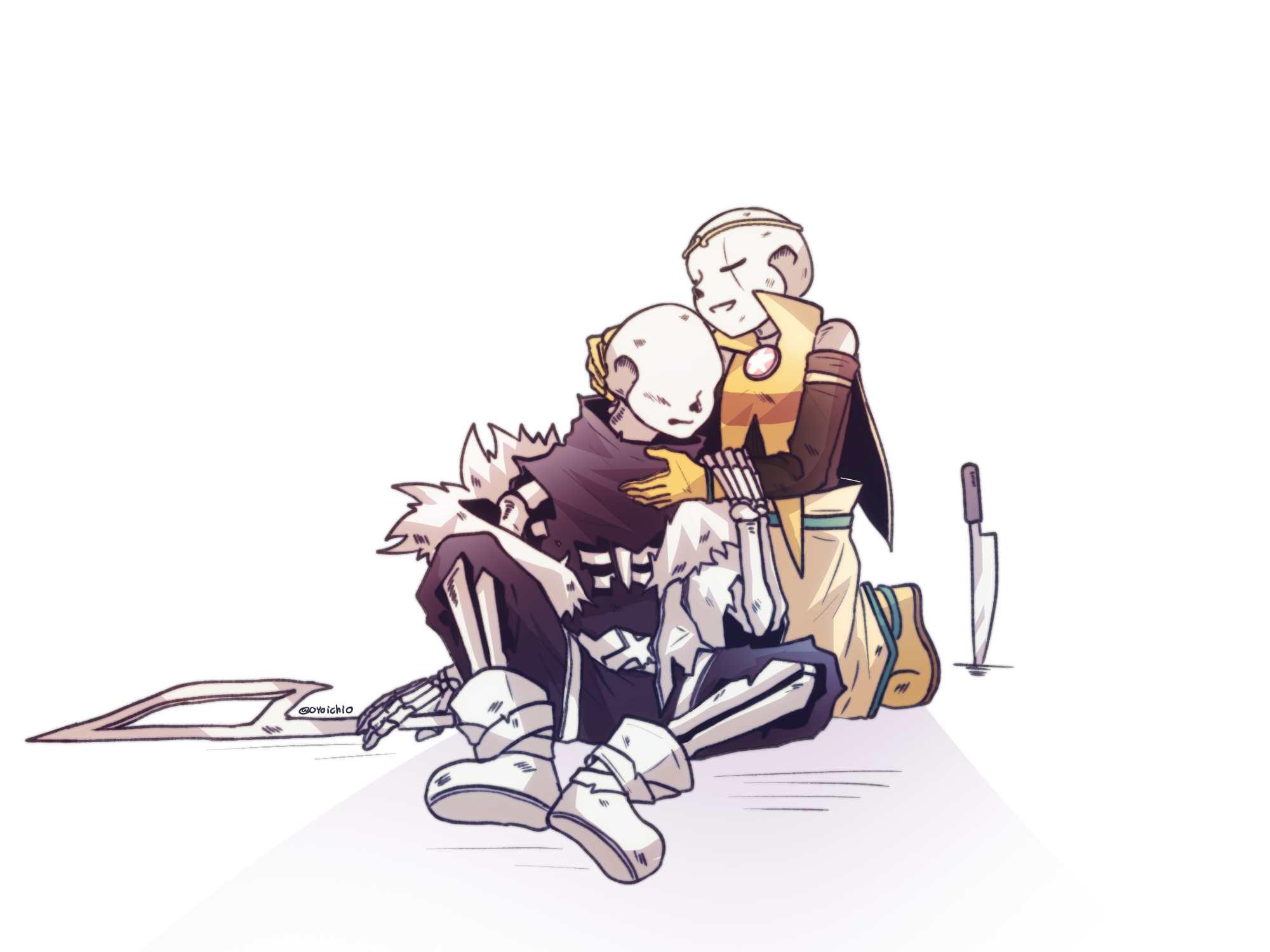 kidraxToiyX✯ COMMISION OPEN ! on X: I'm obsessed with this scene :') #underverse #xtale #crossSans #fanart #undertaleAu #undertale / X