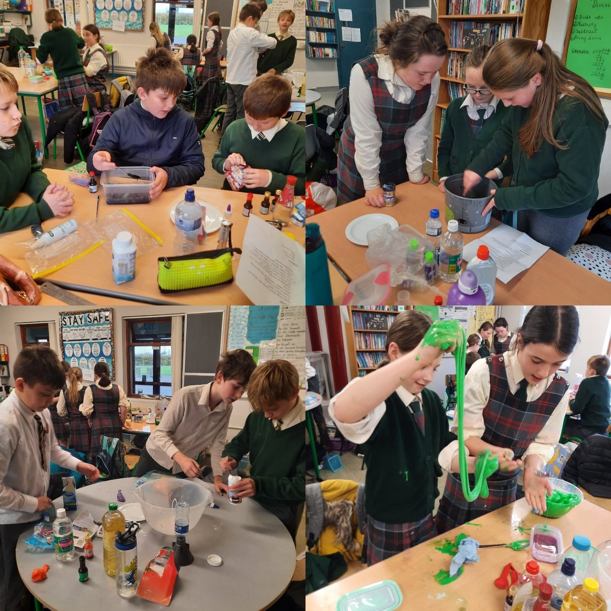 BishopHartyNS's tweet photo. Loads of fun celebrating Science week in 5th and 6th Class today. We made slime, experimented with "fizzy balloons" and "moving milk". We have enjoyed a host of interesting webinars from @midlandsscience all week too #ScienceWeek2021 #experiment #discoverybasedlearning #primary https://t.co/xaIryqt9Fj