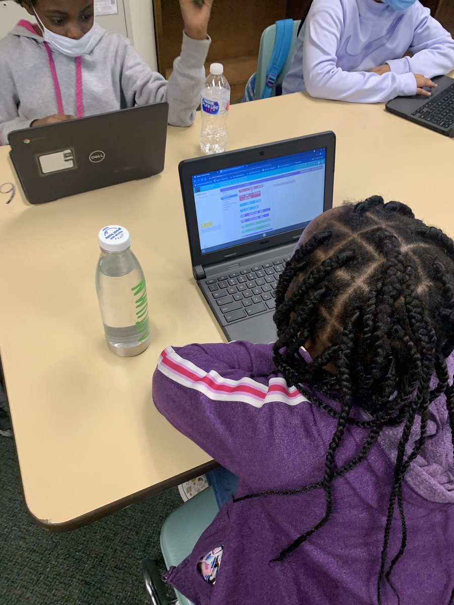 edrhett's tweet photo. Greenwood Girls Who Code club having a Dance Party. @nnpsgreenwood https://t.co/lMLarAzOO8
