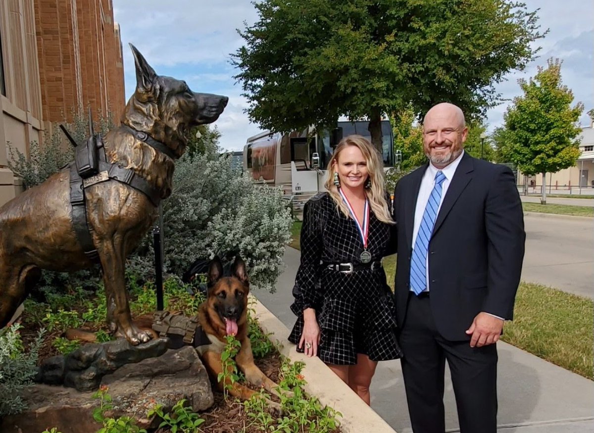 Service dogs are extraordinary animals, and when I heard Lucca’s story at the <a href="/cowgirlmuseum/">CowgirlMuseum</a> induction, I knew <a href="/MuttNation/">Miranda Lambert's MuttNation</a> had to get involved. She was trained to detect explosives and was deployed 2x to Iraq &amp; 1x to Afghanistan. In over 400 missions, no human fatalities occurred