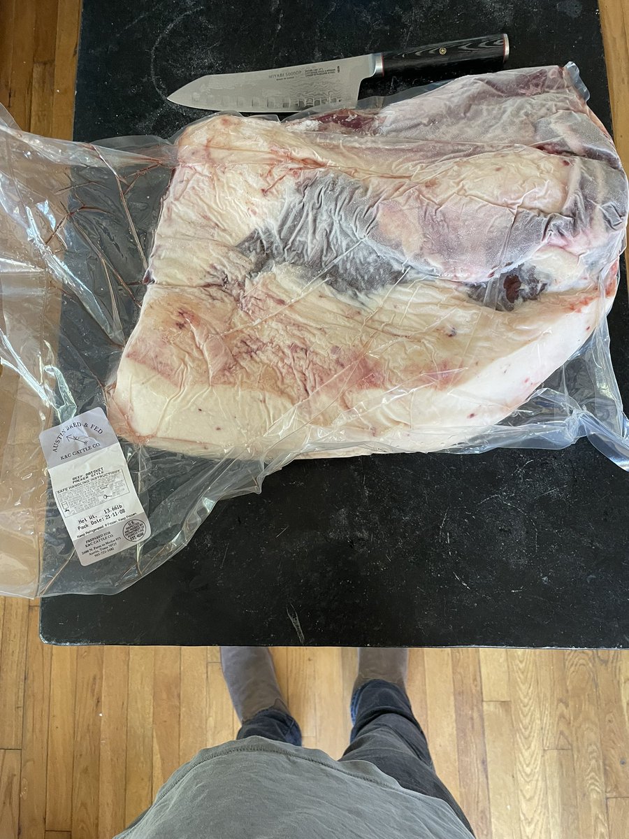 Per <a href="/modernTman/">Texas Slim™</a>’s advice, I went and shook my local rancher’s hand today (<a href="/kandccattle/">Cole@K&C Cattle</a>) and watched as <a href="/michaelatwood/"></a> onboarded him onto <a href="/OshiApp/">Oshi Rewards</a>. A beautiful start to this Thursday. 

Saturday’s brisket paid for in bitcoin.