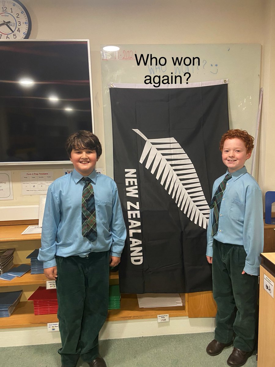 When the boys thought they had the cricket won…Opps! #NWSnlCricket #NWSnlForm2 <a href="/BLACKCAPS/">BLACKCAPS</a>