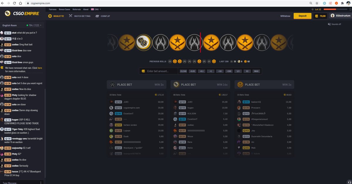 Destructum's tweet photo. 💰 New Giveaway Sponsored By @HiverCS  💰

👉 70 Coins on CsgoEmpire

☑️ Follow @HiverCS / Retweet / Tag friend(s) 
✅Deposit 5$ under code ' Hiver ' on csgoroll (show proof) 
https://t.co/XaAeQAD7oU
⏲️ Rolling in 7 Days
Good Luck ! ♥️ https://t.co/ZXwYAxDICV