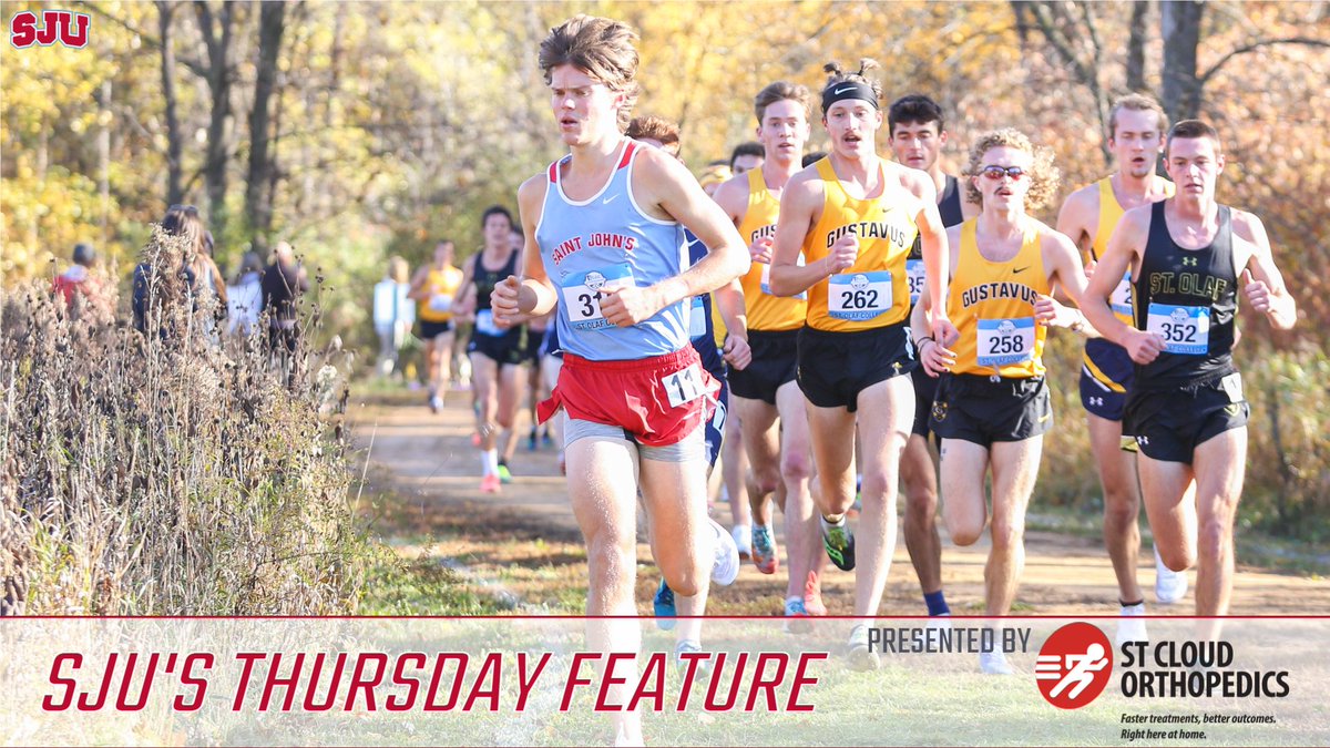 SJUJohnnies's tweet photo. SJU senior Andy Goldsmith is hoping to work in the epidemiology field, but first he will help lead the Johnnies at Saturday’s North Regional meet.

Read about the Oklahoma native in today's @StCloudOrtho Thursday Feature!

STORY: https://t.co/OJ20XBZAOE

#GoJohnnies #d3xc https://t.co/x3W6DZWPmI