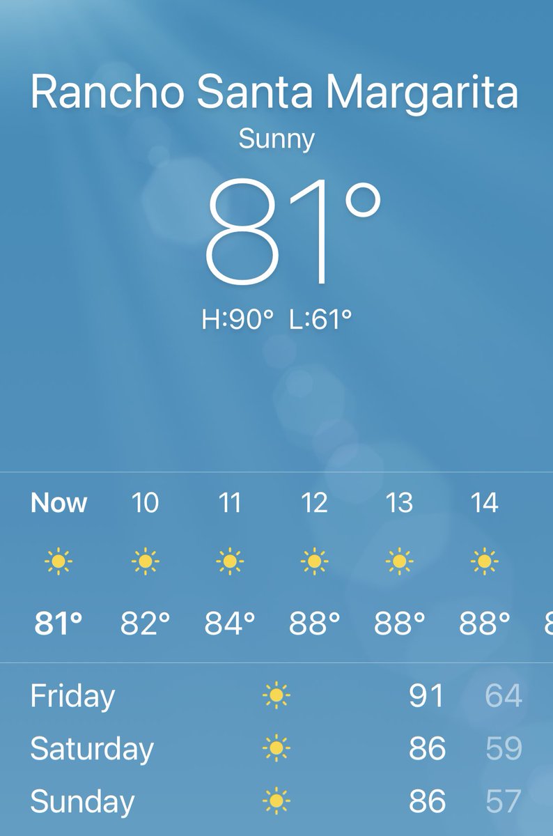 jamespowell363's tweet photo. Where’s my hoodie weather ? 😩🥵☀️🌴 #California #CaliProblems https://t.co/9Fw2laawEG