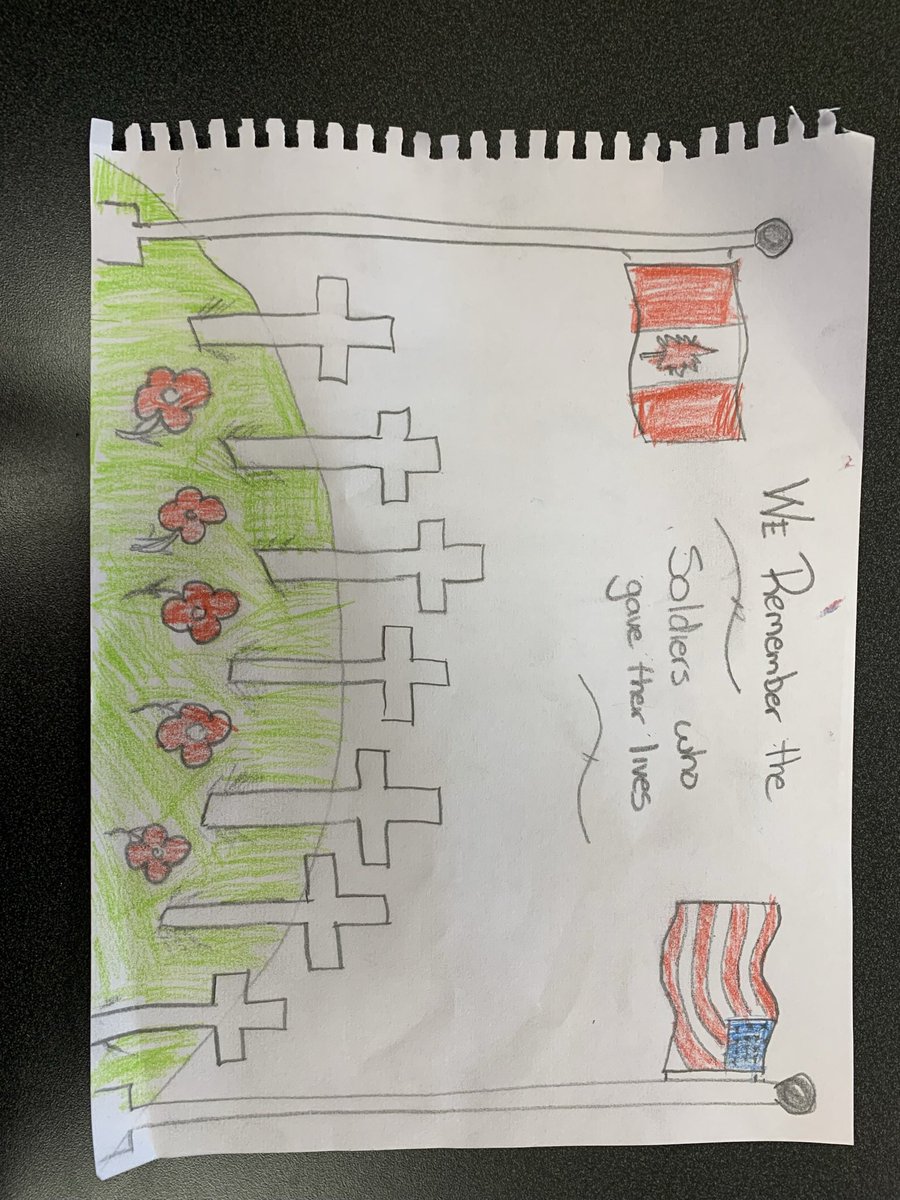 Sarah_Quon's tweet photo. Remembrance Day art work done by students to commentate those who lost their lives. https://t.co/DBEZ5jzAZf