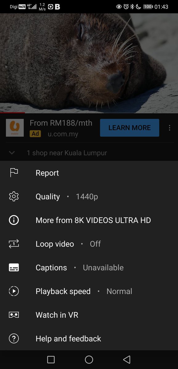 AMenzZ's tweet photo. Line 4G LTE (10Mbps-capped) playback 2K tanpa masalah slow-buffering siap ada pre-buffer.... Klu speed 5G playback 4K/8K rasanya dijadikan perbandingan lebih baik.. 1080p adalah utk zaman 3G up ke 4G... https://t.co/FKKwBPMoEk