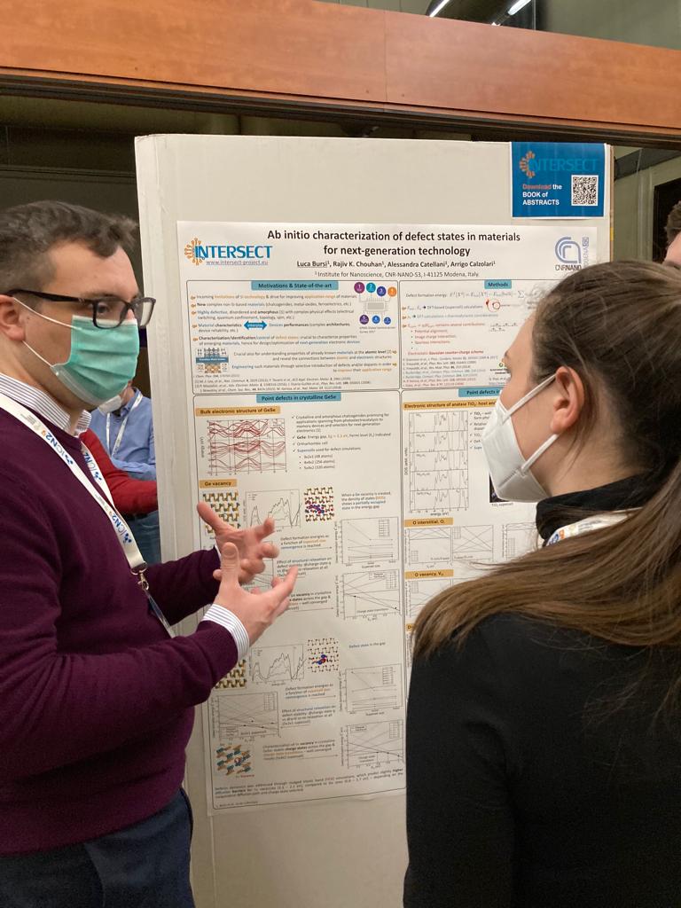 intersect_eu's tweet image. #postersession #intersectworkshop
Luca Bursi @CNRsocial_ #NANO S3
#Abinitio characterization of defect states in materials for next-generation technology
@icn2nano @acalzola74
Watch all our posters at intersect-workshop.icn2.cat