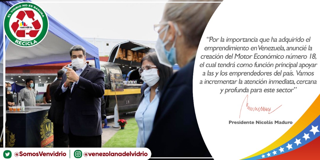 Respaldamos la creación e implementación del Motor Económico #18, el cual apoyará a los emprendedores del país que permitan la diversificación de la economía del país. ¡Tenemos Con Qué!

#MusicosDeLaPatria