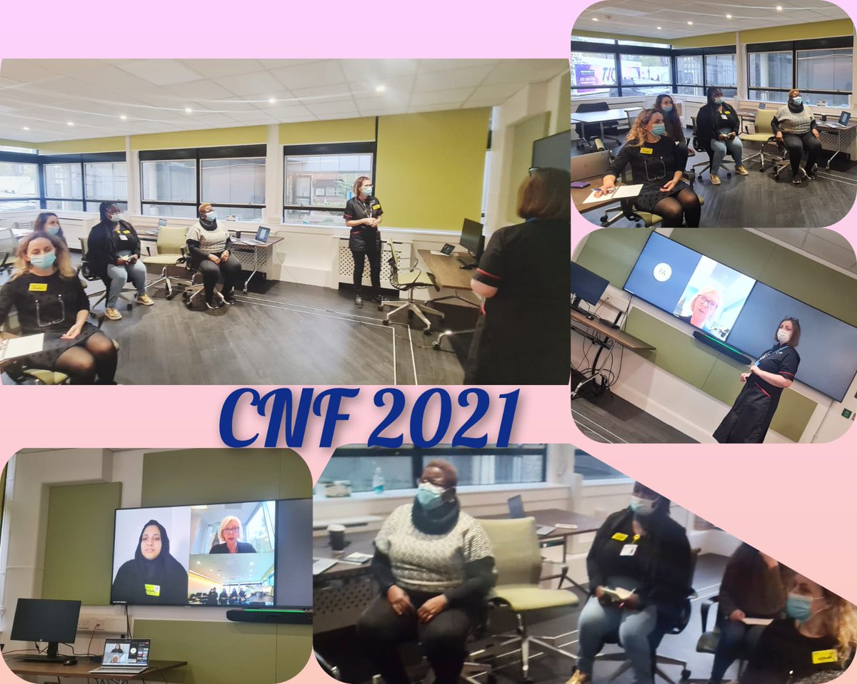 NM_CNFellows's tweet photo. Yesterday was a  remarkable day, with amazing networking of our senior leaders @NorthMidNHS we met the cheif nurse of England @JaneJaneclegg 
“A leader is one who knows the way, goes the way, and shows the way.” -John C. Maxwell”
Thank you @SarahHa88622902 https://t.co/netzSaBA3G