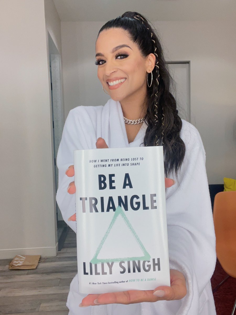 SpreadGirlLove's tweet photo. Sending so much #GirlLove to our favourite author @Lilly, who just announced her second book, “Be A Triangle: How I Went From Being Lost to Getting My Life into Shape” 📗❤️

Available now for pre-order in the US and Canada now at https://t.co/DqnP3pAHZb 👈🏾 https://t.co/hmGGL5XmGW