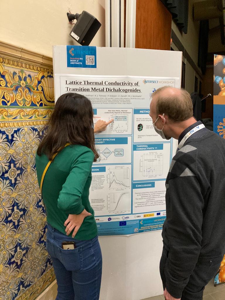intersect_eu's tweet image. #postersession #intersectworkshop
Roberta Farris @icn2nano
#Lattice thermal conductivity of transition metal #dichalcogenides
@SiestaDFT
Watch all our posters at intersect-workshop.icn2.cat
#womeninstem #girlsinscience #STEMgirls #WomenInScience