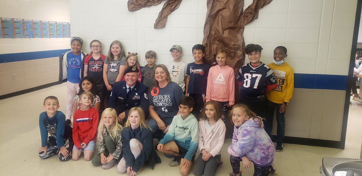 Thank you fornthe visit today! We were honored when Mr. Van Ostrand visited Ms. Van Ostrand's class in celebration of Veterans Day. Thank you for your service. We appreciate you!  <a href="/Bostonkidscount/">Boston Elementary</a> <a href="/vanskiddos/">Mrs. V's Class</a>