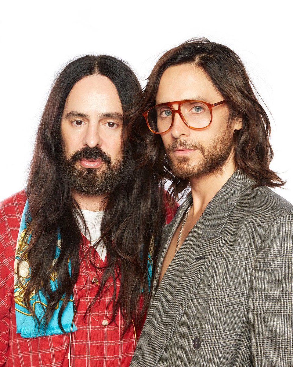 FeyreBooklover's tweet photo. BFF alert 💖 #JaredLeto #Lallo #Gucci https://t.co/tI5wVwhmLU