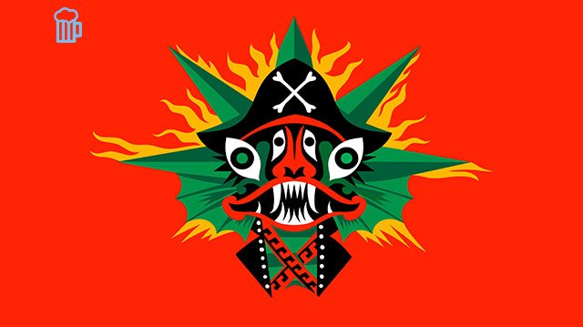 Nft_BeerMug's tweet photo. Arrrrrrr 🔥🏴‍☠️🔥

This pirate by Juan Pablo Morales will be featured on 100 of our 2021 NFT beer mugs 🍺 

#firstedition #NFTcollection https://t.co/BEaztX1IrV