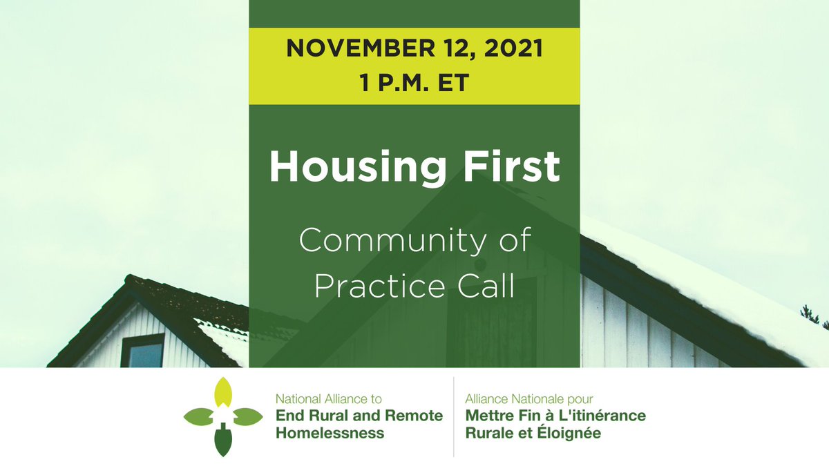 Have you registered for this Friday's webinar and discussion on Housing First?

📌 Reserve your spot and join us at 1pm ET: us02web.zoom.us/meeting/regist…