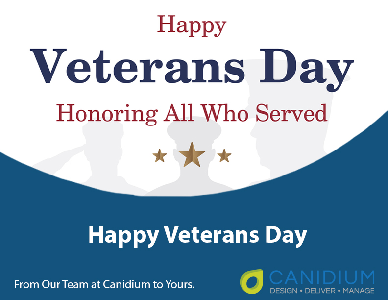 canidium's tweet photo. Happy Veterans Day! Today we remember all of the men and women who have served, currently serving and who have passed away serving our country. We thank you for your service and remember you and your families on this day. 

#VeteransDay #HappyVeteransDay #CanidiumCulture #SPM https://t.co/15SEyK2YGv