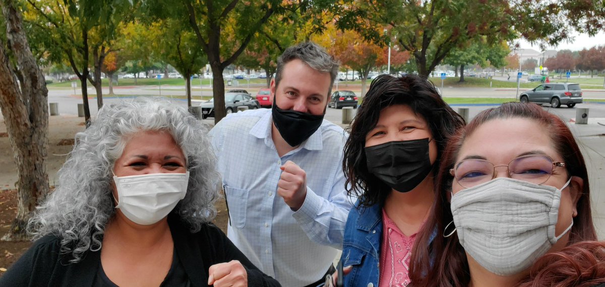 fspuccio's tweet photo. Thanks to @kwill220 and the Fresno State Professional Development and Wellness team for always keeping our Continuing and Global Education staff so engaged! 
@FresnoStateWell @FresnoStateCGE #FresnoStateTransformationChallenge #Week8 https://t.co/8WMrfvdb3f