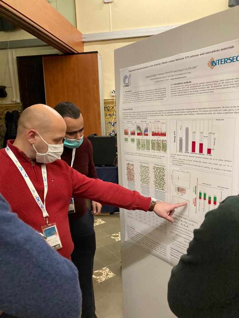 intersect_eu's tweet image. #postersession #intersectworkshop
Amine Slassi @CNRsocial_ #NANO S3
Theoretical characterization of the Schottky/Ohmic contact between TiN-substate and amorphous #materials
@acalzola74
Watch all our posters at intersect-workshop.icn2.cat
#materialsscience
