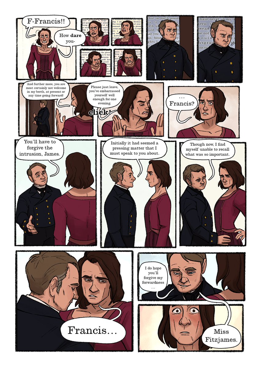 [NSFW] "Miss Fitzjames"

pages 1 &amp; 2 for my spicy lil <a href="/theterrorzine/">The Terror Zine 2 COMING SOON!!!</a> comic