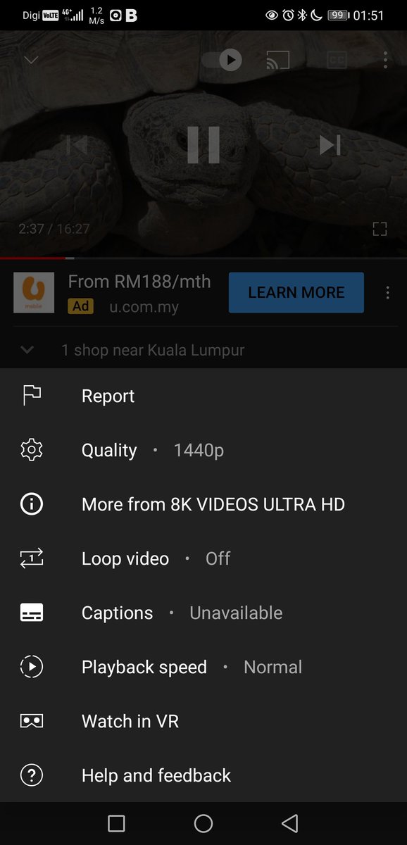 AMenzZ's tweet photo. @joe_average_123 @acbnrff 4G LTE 10Mbps-capped, playing 2K lancar licin mcm mentega siap ada pre-buffer.... 1080P??? Tu zaman 3G ke 4G la.....
5G playback 4K/8K dijadikan perbandingan lebih tepat.. tp klu speed laju tapi data mahal X guna juga.....end up set playback kualiti 720p 😂🤣😅😭😓 https://t.co/weCthGZeR6