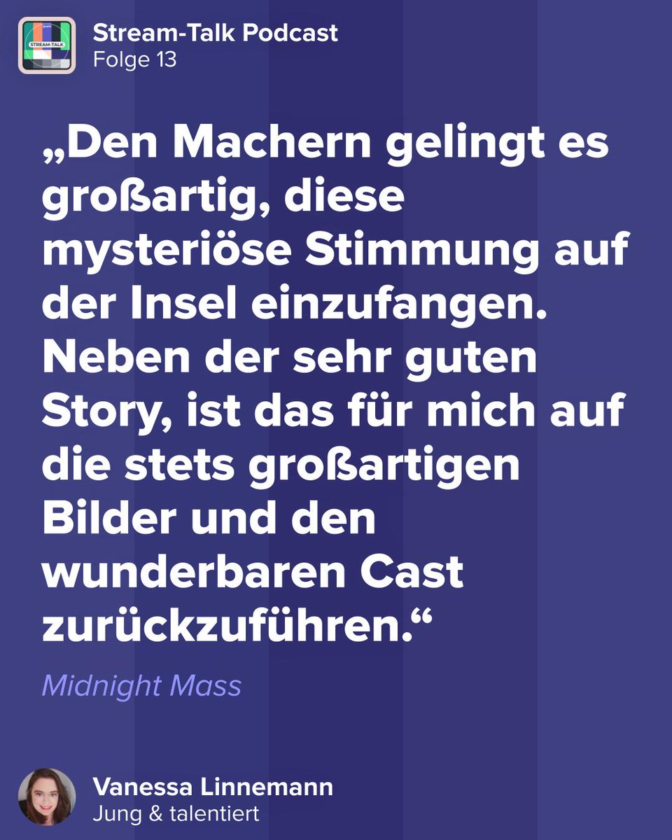 Empfehlung's tweet photo. Ein mysteriöser Priester, eine abgelegene Insel und ein Todesengel! Alles was eine gute Horror-Serie braucht?
Wir haben uns #MidnightMass angeschaut!
#podcast #streamtalk #NewEpisode #horror #special #Netflix #Halloween https://t.co/vAJ3suEetb