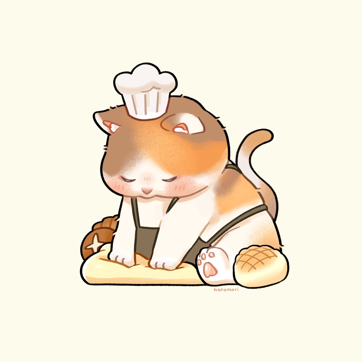 mel0nyans's tweet photo. he is making biscuits https://t.co/bAAZsYLMWe
