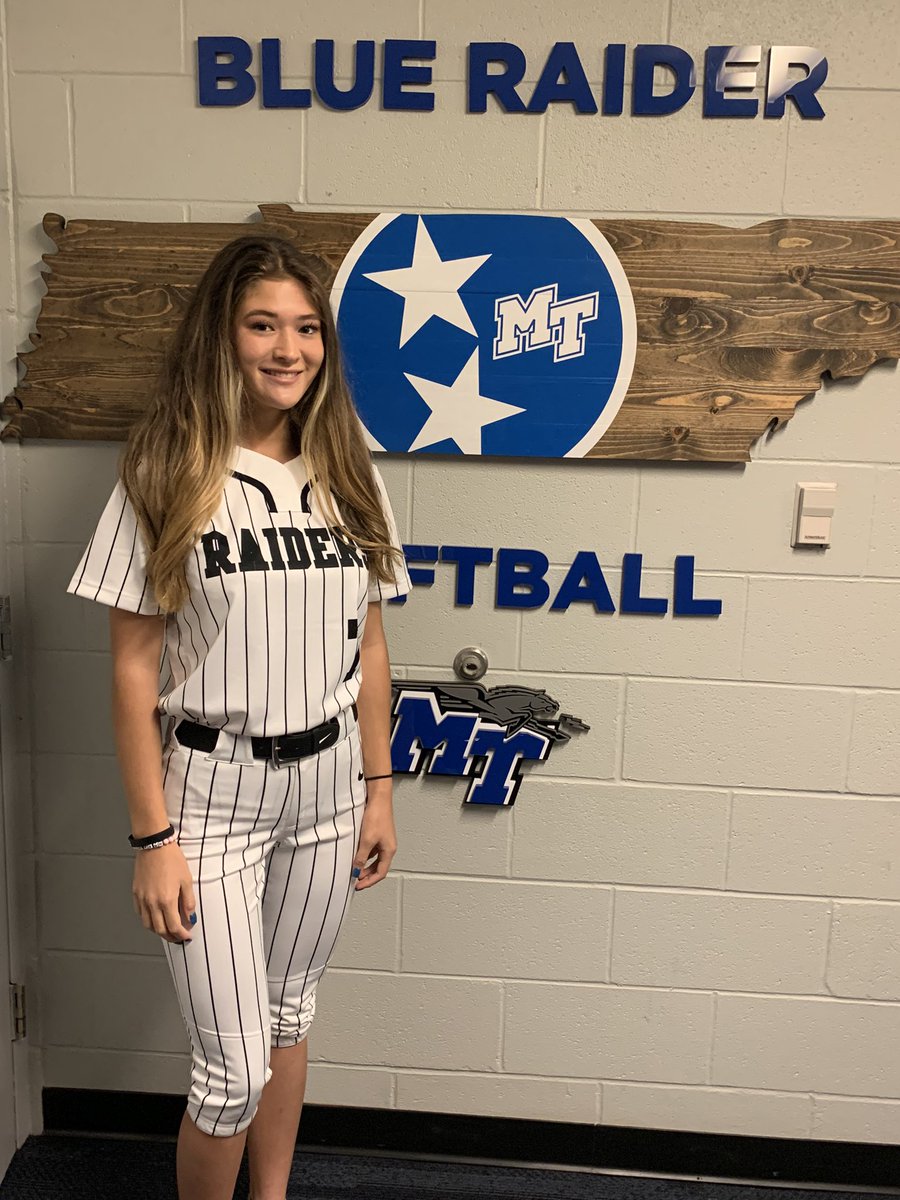 Welcome Ansley, Lexi, and Paige to the Blue Raider Family!!!#TrueBlue